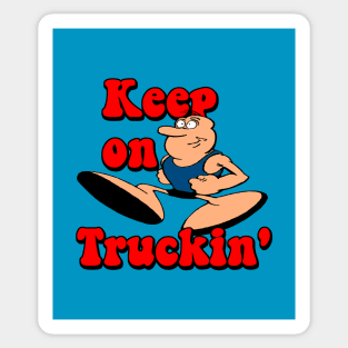 Keep On Truckin' Sticker
